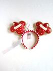 Disney Parks Christmas Cookie Santa Mickey Mouse Ears 8   brand New Nwt 