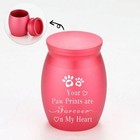 Pet Cremation Urn Holder For Small Dog Cat  Keepsake Memorial Box For Ashes