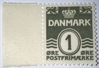 Travelstamps  1933 Denmark Stamp Scott 220a Afa 196a Numeral Of Value  1   re Mnh