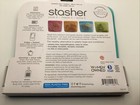 Stasher Plastic-free 450 Ml  platinum Silicone Food Storage Bag pinch Lock new