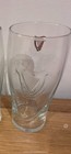 2x Guinness Pint 20oz Beer Glass Brand New With Harp Logo Etched Into Hlass