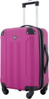 Travelers Club Chicago Hardside Expandable Spinner Luggage  Fuchsia  20  Carry
