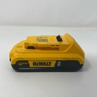 Dewalt 20v Max Xr Dcb203 2 0ah Li-ion Battery Yellow black