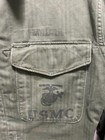 Post-wwii 50 s Usmc Marine Corp Hbt Shirt