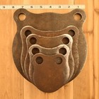 1 2  Ar500 Shooting Targets 3  4  5  6  8  Gongs Set Of Five