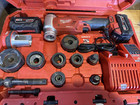 Milwaukee  2677-21  M18 Knockout Punch Set  Including  2  Batteries Works Great
