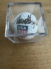 President Donald Trump Autographed Signed Golf Ball With Coa Maga 2024 W  Case