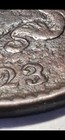 1823 2 Large Cent Coronet Head Vg-fine Details Env