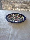 Jerusalem Ceramic Hand-painted Pottery 4  Trinket Dish 