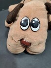 Pound Puppies Plush Vintage 1985 Dog 17  Stuffed Animal Brown Tan Missing Collar