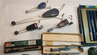 Vintage Drafting And Lettering Tools K   E Leroy Keuffel   Esser  Durer  Lutz