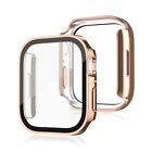 For Apple Watch 4 5 6 7 8 9 10 se Case Screen Protector Cover 41 42 44 45 46mm