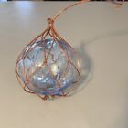 5    Diameter 15 3 4 Circumference Large Float Glass Ball Fishing Bouy Vintage
