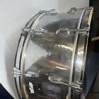 1960s Rogers 26    Bass Drum Chrome Silver Marching Rare  Dyna Sonic Custom Built
