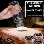 Cocktail Smoker Kit With Torch     4 Flavors Wood Chips     Bourbon  Whiskey Smoker