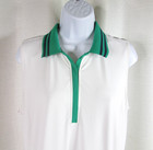 Lady Hagen Golf Tennis Dress Size L Collared Pleated Preppy Pockets Stretch Flaw