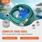 Vevor Suction Hose Kit For Water Pump 2 In X 20 Ft Green 65 Ft Blue Hoses