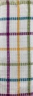 8 Waffle Weave Cotton Dish Cloths Multicolor Bright Kitchen Towel Rags 12 x12 