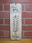 Woolley Fuel Co Maplewood Nj Old Advertising Thermometer Sign So-2-7400 Oil Coal