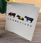 Cow Parade Figurine Map Cow  9162 New York 2000 - Retired