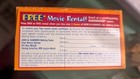 Blockbuster Video Coupon On Vintage Arm   Hammer Full Baking Soda Box