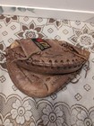 Vintage Mizuno World Win Catchers Mitt Gca-6 Professional Model Glove Japan