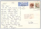 1974 Kenya Postcard African Elephant Nairobi National Park Safari