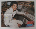 1980s Michael Jackson Double-sided Poster 16 25  X 20 5  German Vintage Vhtf 