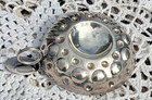 Vtg French Soh Silver Plated Tastevin Wine Taster     Paris Hotel-ware Barware