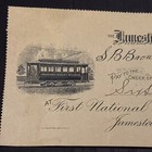 Jamestown Street Railway Co   new York  July 15  1904 Signed Check 