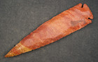 Bright 6 4  Flint Spearhead Head Point Knife Blade Arrowhead I-324