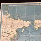Hammond   s International Map Of The World Vintage C s  Hammond   Co  N y 