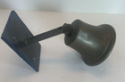 Vintage-bronze Maritime Bell W clapper Nautical Heavy Duty Bracket hinge 3 5 8 