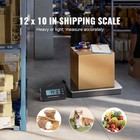 Shipping Scale Digital Postal Scale 440 Lbs X 1 7 Oz  Ac dc Package Lcd