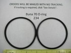 234 O-ring 3  Id X 3-1 4  Od X 1 8  Thick  Buna-70    Quan 2 