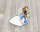 Caroline s Treasures Belgian Malinois Luau Compact Mirror Dac6366scm