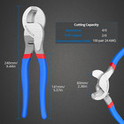 Cable Cutters 10 Inch Heavy Duty High Leverage Cutter Tool Big Wire Cutters For 
