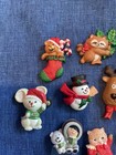 Lot Of 12 Vtg Hallmark Christmas Pins Holiday Animal Collectible Inv 251