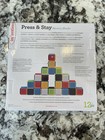 Infantino Press   Stay Sensory Building Blocks 24 Stacking Toy Learning Fun