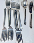 Rogers Bros  legacy  Silverplate Lot 16 Pieces Spoons Forks Butter Vintage Mcm