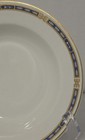 Vintage Antique Mistic Blue Syracuse Oak Leaf China Rim Soup Bowl 8  1950-1955