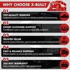 X-bull Electric Winch 14500lbs 13000lbs 12000lbs Waterproof Winch Trailer Jeep