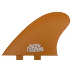 Pacific Vibrations Fits  Fcs Surfboard Channel Islands Keel Twin Fin Pumpkin