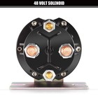 Geggkake Ezgo Txt Solenoid  48v Golf Cart Fit Standard  Black