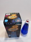 2000 Lava Lite Lamp Custom - Blue Glitter Globe  31w