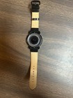 Akribos Xxiv Men s Watch Floating Dial Ak412bk Black Leather Strap