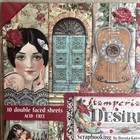 Stamperia - Desire - 12  X 12  Double Sided Paper Pad - 10 Sheets