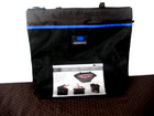 Creative Memories Project Tote Black Blue Solid Scrapbooking Bag