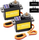 2pcs Mini Digital Servo High Torque Waterproof Metal Gear Servo For Axial Scx24
