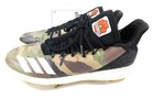 2018 Kris Bryant Cubs Game-used Adidas Camouflage Thank You Cleats Size 13 5 Coa